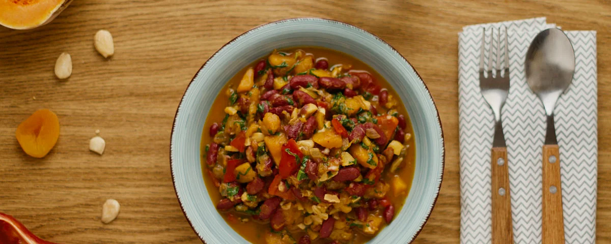 Recipe kit Pumpkin black bean stew